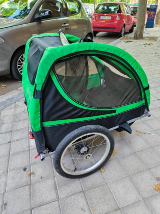 Remolque bici niños/mascotas