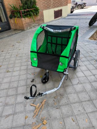 Remolque bici niños/mascotas