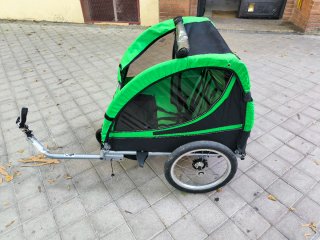 Remolque bici niños/mascotas