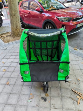 Remolque bici niños/mascotas
