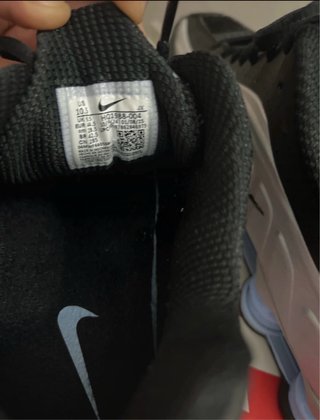 Nike Shox R4 Negro Blanco