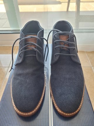 Zapatos Dustin Hombre Talla 41 Azul Marino