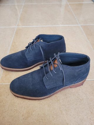 Zapatos Dustin Hombre Talla 41 Azul Marino