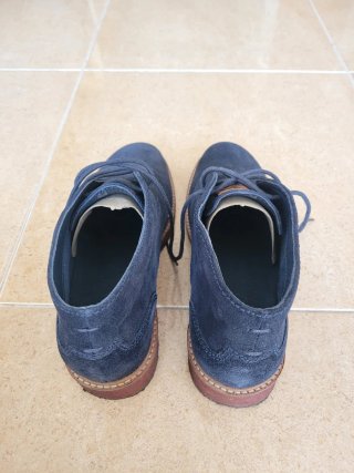Zapatos Dustin Hombre Talla 41 Azul Marino