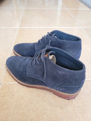 Zapatos Dustin Hombre Talla 41 Azul Marino