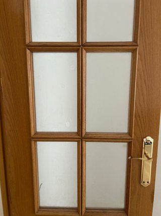 Puertas macizas en buen estado
