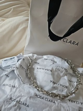 Tiara Rosa Clará Plata