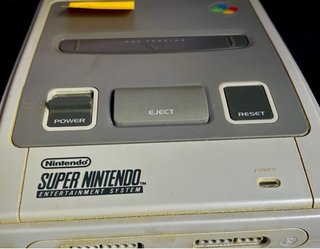 Consola Super Nintendo SNES Gris