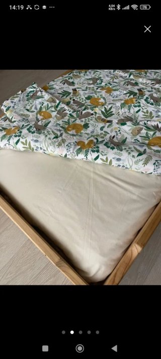 Cama infantil de madera