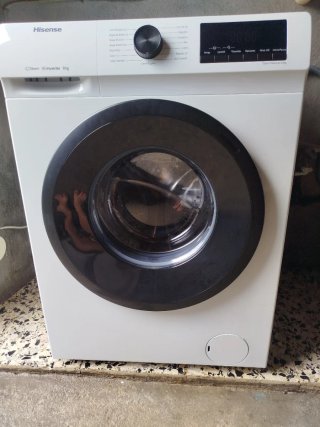Lavadora Hisense 8kg Steam Inverter