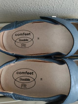 Merceditas azul T.38 Comfeet