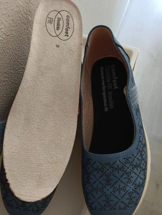 Merceditas azul T.38 Comfeet
