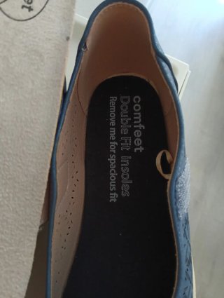 Merceditas azul T.38 Comfeet