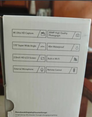 Cámara de acción Victure AC700 4K Wi-Fi Ultra HD