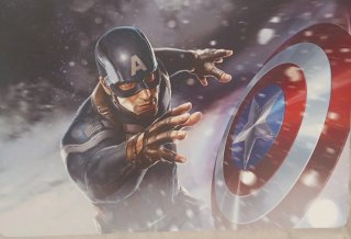 Lote Cuadros PVC Superhéroes Marvel y DC
