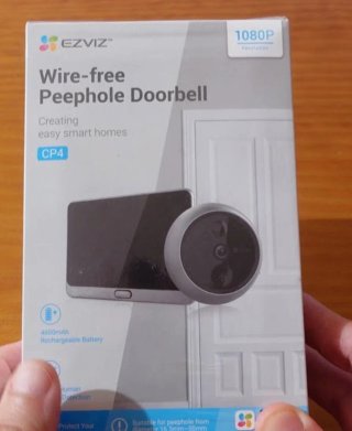 Mirilla WIFI FHD EZVIZ CP4 FHD con Pantalla