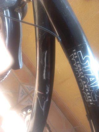 Bicicleta negra