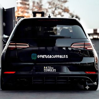 Pegatina de instagram para coche/moto