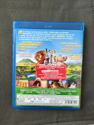 Blu-ray Madagascar 2 Español