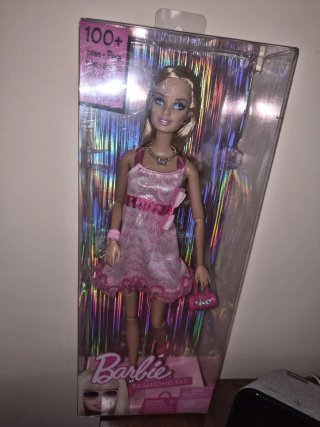 Barbie Fashionista Muñeca Rosa