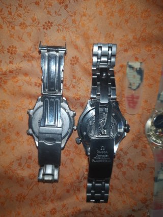 Lote 3 relojes automático y cuarzo