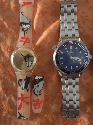 Lote 3 relojes automático y cuarzo