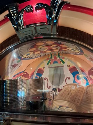 Jukebox Retro Estilo Años 70 con mando