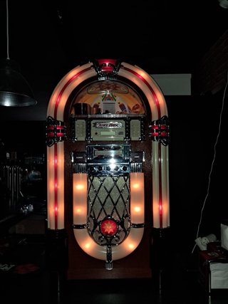 Jukebox Retro Estilo Años 70 con mando