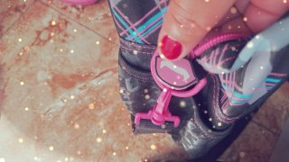 Bonitos bolsos para niña negro y rosa nuevos