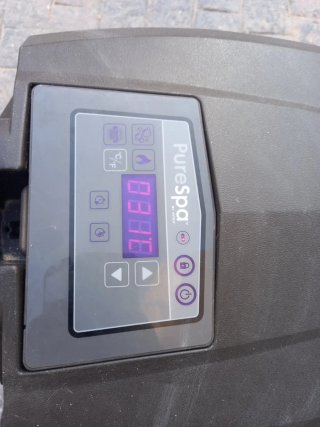 Motor Jacuzzi Intex Negro