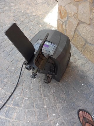 Motor Jacuzzi Intex Negro
