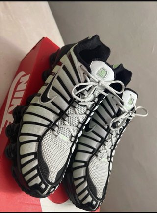 Nike Shox TL Negro Blanco