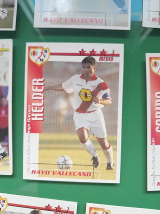 Cromos de fútbol Rayo Vallecano