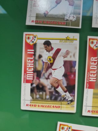 Cromos de fútbol Rayo Vallecano