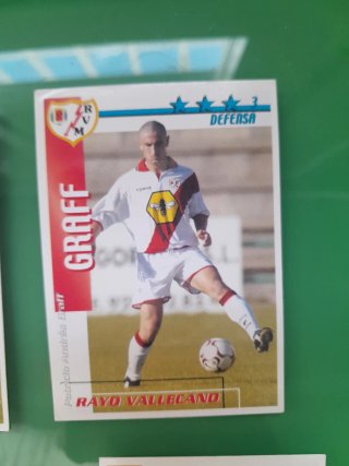 Cromos de fútbol Rayo Vallecano