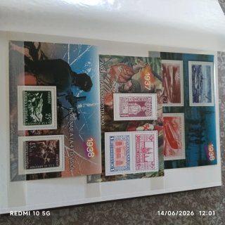 Álbum de sellos República 70 hojas