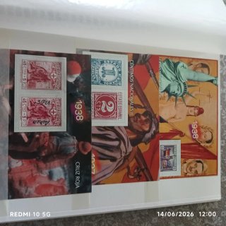 Álbum de sellos República 70 hojas