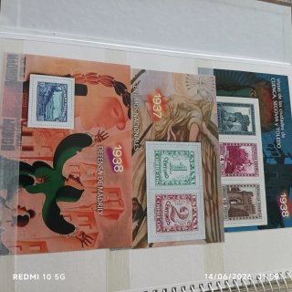 Álbum de sellos República 70 hojas