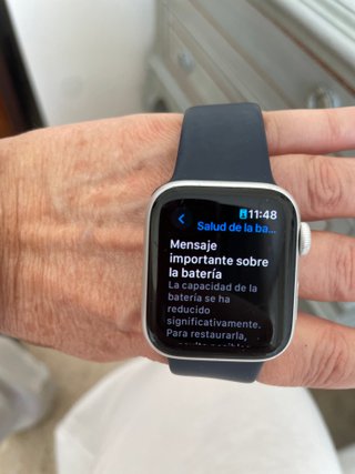 Apple Watch S5 40mm Plata Alum. Celular