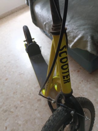 Patinete ESCOOTER Amarillo
