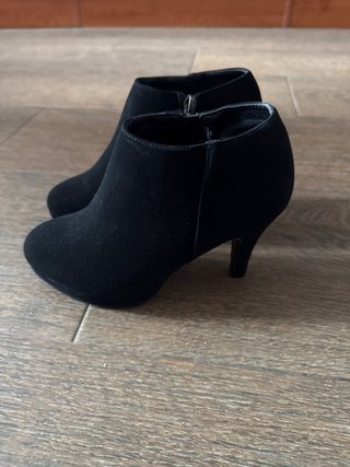 Botines negros NUEVOS tacón plataforma talla 36