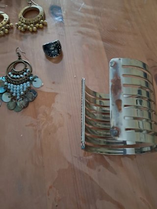 Lote pulsera y pendientes regalo