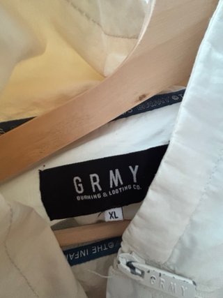 Chaqueta Grimey azul y blanca