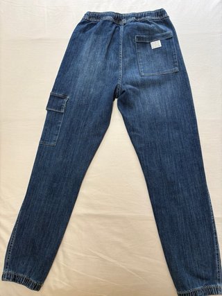 Pantalón vaquero Zara niño cargo T.13-14