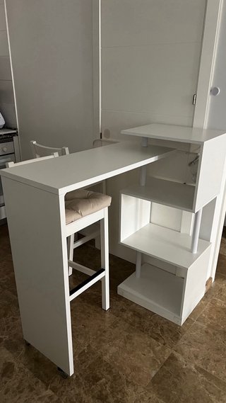 taburetes blancos nordviken