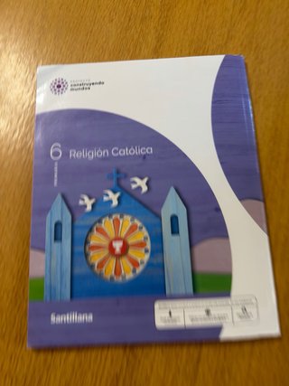 Religión Católica 6 Primaria - Santillana