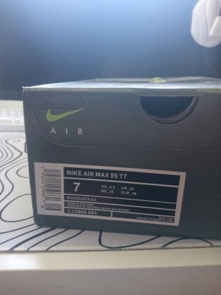 Nike Air Max 95 Negras