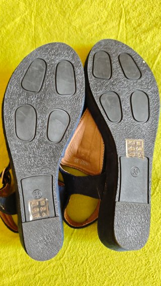 Sandalias azules talla 36