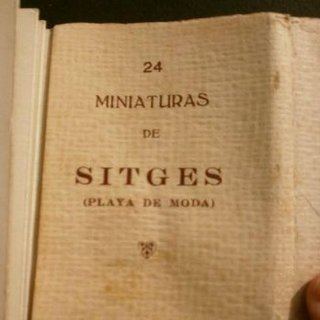 SITGES - BLOC 24 Postales (Años 30) 9x5,5 cm –