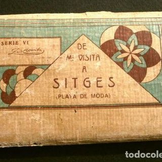 SITGES - BLOC 24 Postales (Años 30) 9x5,5 cm –